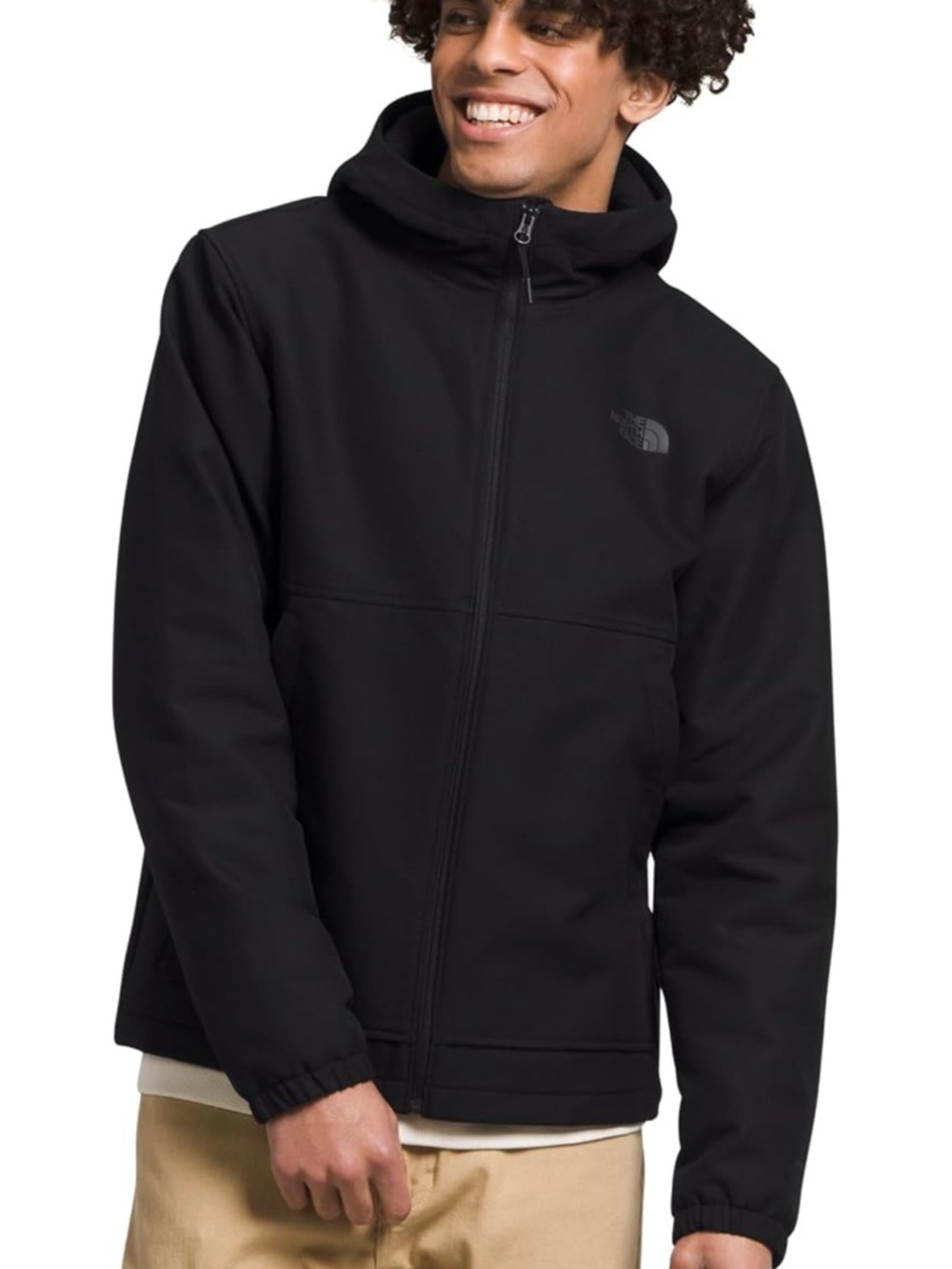 The North Face Men's Black Hooded Lightweight Jacket